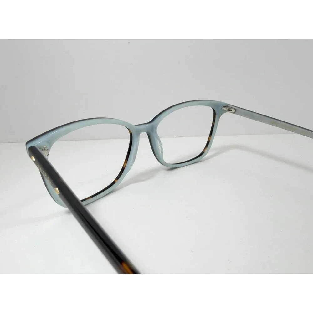 VIA SPIGA Women's 550 Tortoise & Blue Acetate Cat SunGlasses Frame 55-16-135